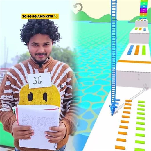 3G Vs 4G Vs 5G And Kite 🪁 Wait For Last 🤣 #shorts #comedy #aruj #makarsankranti #tiktokuni