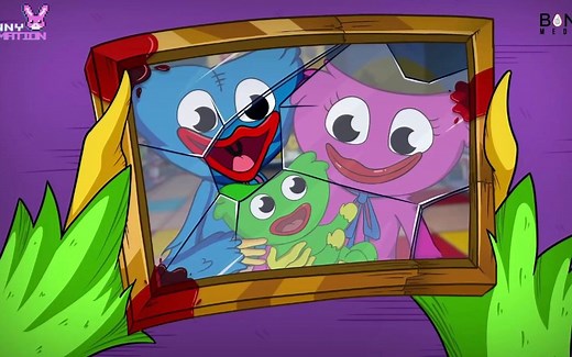 【Poppy Playtime】Baby Huggy Wuggy 和家人在一起很伤心#2