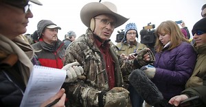 A weeks-long occupation at a national wildlife refuge in Oregon erupted in violence Tuesday night