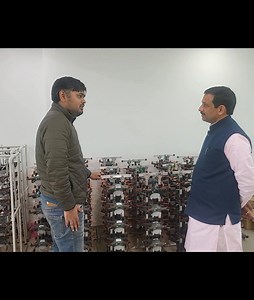 Today visited #IIT Delhi Research and Innovation Park where 3500 Nano Drones designed and showcased on Beating Retreat Day. Founder CEO #Tanmay_Bunkar explained about the projects. Thanks to Mr #Karan_Saragara an innovator and great Tech entrepreneur leader. India emerging technology Leader It's PM Modi era for Tech entrepreneur leadership. https://g.co/kgs/2QVvTw | Anand Sahu