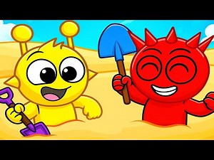 Sprunki Beach Battle Edit: Raddy and Simon Uncover Something Big! | Viral Edit Challenge 💥🤯🌴