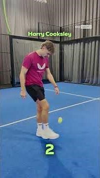 Who can do the most keepy uppies with a tennis ball?! 🦶