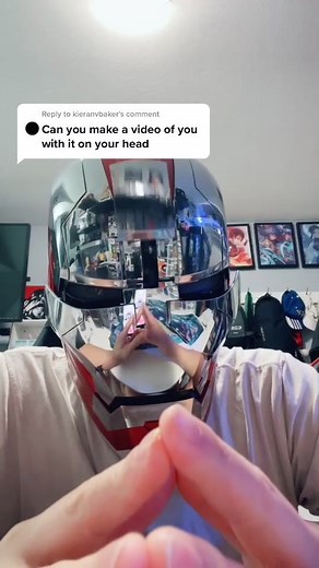 Custom Ironman Motorbike Helmet | Ana Antonic