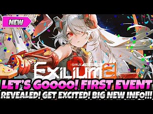 *LET'S GOOOOO!* FIRST EVENT REVEALED!! MORE LAUNCH NEWS! BIG NEW INFO! (Girl's Frontline 2 Exilium
