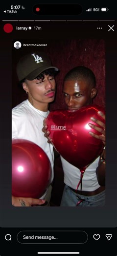 INSTAGRAM STORY: Larray Celebrates Quen Blackwell’s 25th Birthday