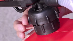 Automatic Portable Fuel Transfer Pump with Auto-Stop & 30s Alert, Fast 3.8 GPM Electric Gas Can Pump with Battery or USB Powered, 4 Adapters & 51" Hose, Liquid Transfer Pump for Gasoline, Diesel, Oil