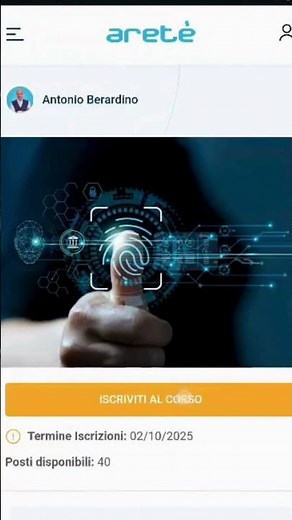 Find Aretè Formazione courses on Scuola Futura