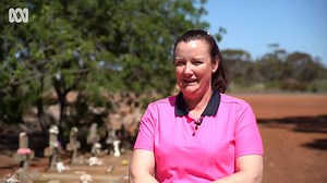 Inside the Corrigin Dog Cemetery