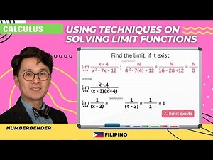 LECTURE: PAGSOLVE NG LIMIT NG MGA FUNCTION (PART 2)