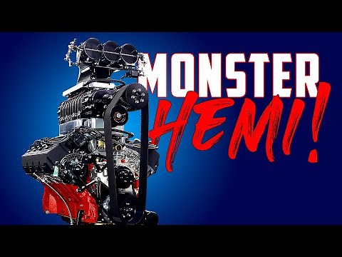 Skyscraper 572 Hemi Build with a Massive 10-71 Roots Blower!