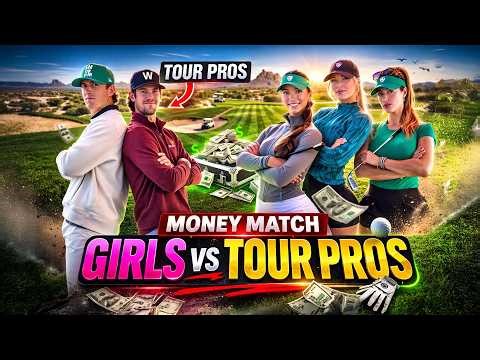 Can the GIRLS beat the GUYS at golf??
