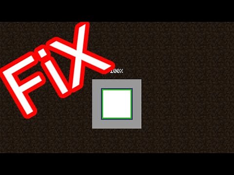 minecraft loading screen stuck at 100%