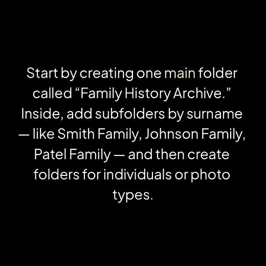 How I Organize My Family History Photos in 60 Seconds!