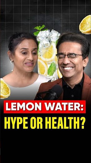 Is your morning lemon water actually helping you? 😅