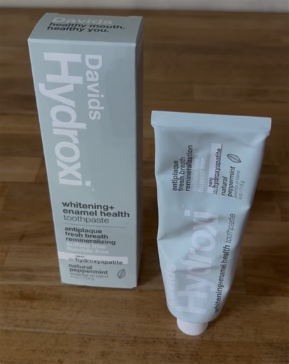 Watch Whitening and non-toxic, fluoride free toothpaste. on Amazon Live