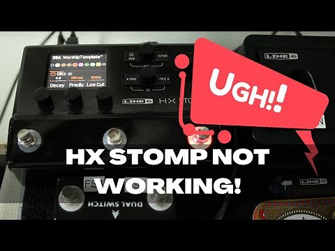 Line 6 HX Stomp NOT WORKING! Fix for FS4 and FS5 (External 2-button Switch) in Global Settings
