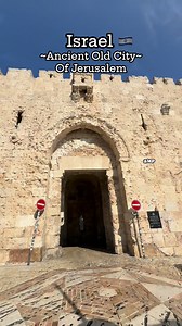 The Mighty Gates and walls of the Ancient Old City of Jerusalem.Every part of this iconic Landmark carries a story.👁️✍️🇮🇱❤️ #highlightseveryone #Israel #Jerusalem #everyone #highlights #Amazing @highlight | Mild Stories