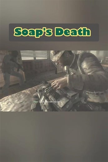 The Saddest Death in COD History || Soap Death Scene || #shortsfeed #shorts