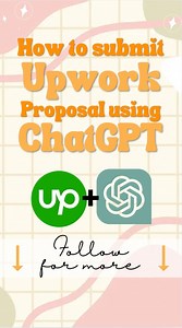 2.3K reactions · 984 shares | How to use chatgpt in submitting an upwork proposal! Start onboarding your clients now! #virtualassistanttips #virtualassistantcoach #virtualassistant #virtualassistantmom #workfromhome #workfromhomejobs #upworkfreelancer #upworktips #upworktutorialforbeginners | Cherry Ayen Ortega | Facebook