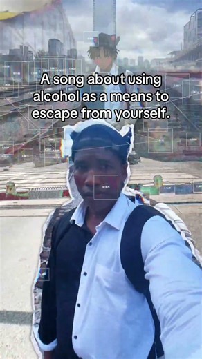 A song about using alcohol to escape your inner demons