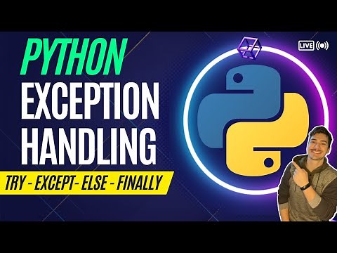 Python Exception Handling Tutorial! How to Set Up Error Handling with Try-Except Conditions