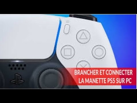 TUTO COMMENT CONNECTER UNE MANETTE PS5 SUR PC EN FILAIRE ET EN BLUETOOTH