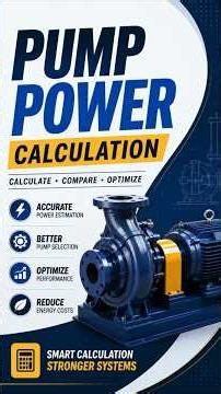 Pump Power Calculation Guide