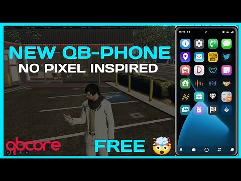 New QB Phone Script 2023 | Free No Pixel Style Phone Installation | FiveM Server | MJ DEVELOPMENT