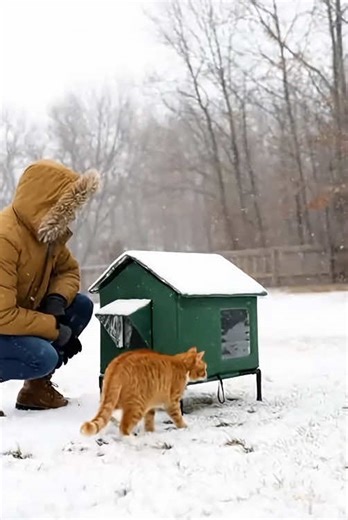Cozy Cat House: A Winter Essential for Your Feline