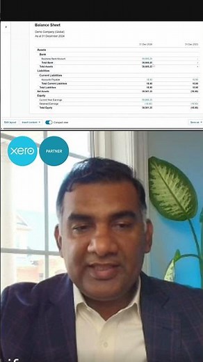 📋 Reviewing the Balance Sheet in Xero
