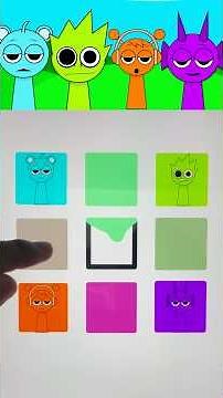 13 | Color Mixing Sprunki: What Happens If You Mix These Colors? 🤯 #sprunki #colormixing