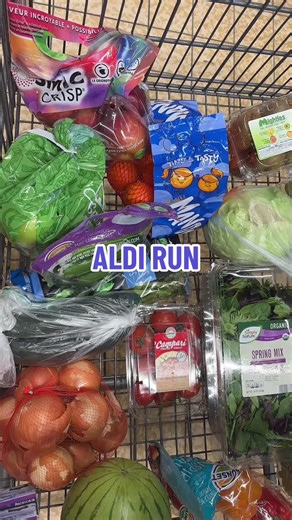 ✨Aldi Run✨ #foodtiktok #foodtok #foodie #foodlover #aldi