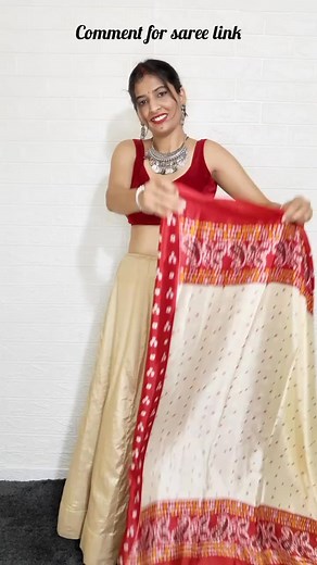 1.4K reactions · 39 shares | New style saree Draping #drapewithrekha #sareedrapingstyle#drapingdesigns #sareetips #sareestyle#sareedrapist | विनोद नायक | Facebook