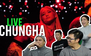 【KMoments】请夏CHUNG HA《Snapping》Live舞台 Reaction