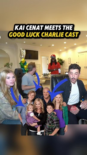 Kai Cenat Meets The Good Luck Charlie Cast | Heartwarming Interaction