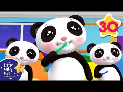 10 Sleepy Pandas | Classic Nursery Rhymes | 30 Minutes | Animal for Kids | Cartoons for Toddlers