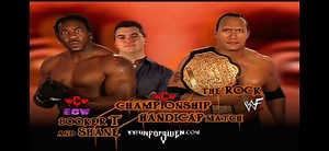 Unforgiven 2001 Handicap Match -The Rock vs Booker T and Shane McMahon for the WCW Championship | Attitude and Ruthless Aggression Era