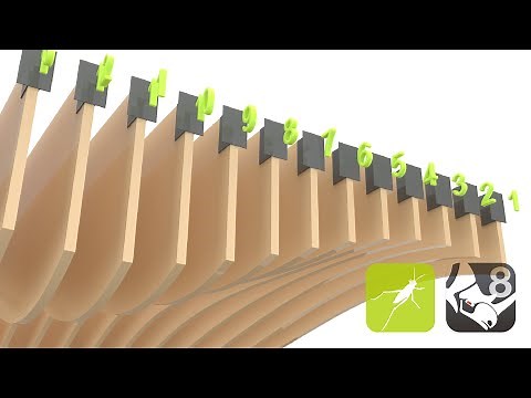 Grasshopper Tutorial Rhino 3D Parametric Modeling And Fabrication Details - Add Tags and Flatten