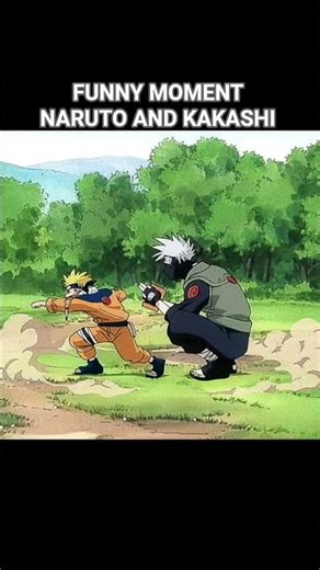 FUNNY MOMENT NARUTO AND KAKASHI #anime #funnymoments
