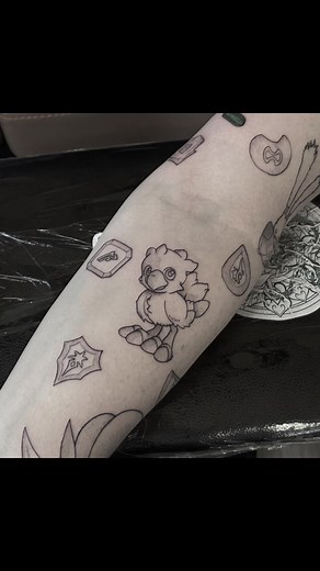 Final Fantasy XIV #finalfantasy #ffxiv #ff14 #animetattoo #videogamtattoos #vancouvertattoo #fullslevetattoo