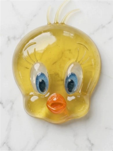 Clear Jelly Slime: Cutie Tweety ASMR