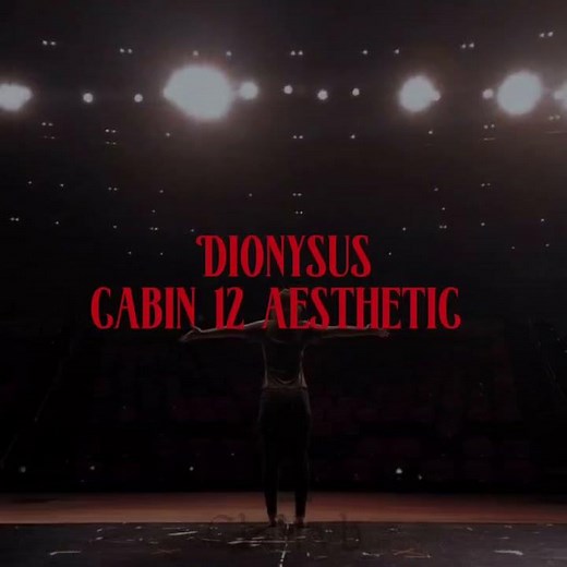 Cabin 12: Child of Dionysus 🍷🎭👠🍇 #dionysus