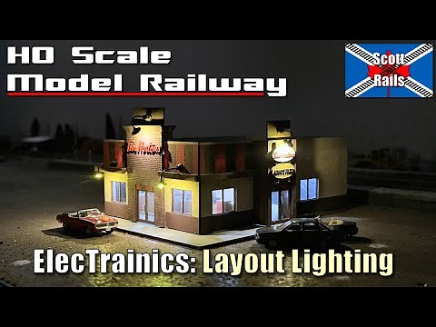 Model Railway ElecTrainics - Layout Lights Wiring