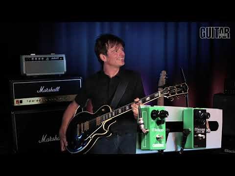 Watch Guitar World’s Paul Riario hit the gas on Maxon’s OD808 and new Apex808 overdrive pedals