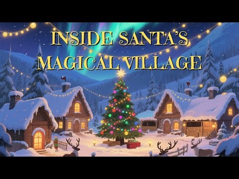 Fall Asleep in Santa’s Cozy North Pole Village | A Magical Christmas Sleep Story
