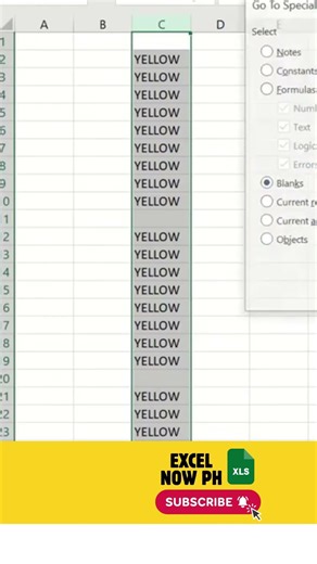REMOVE 1,000 Blank Rows | Excel Shortcut You Should Know#exceltips