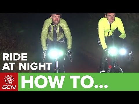 How To Ride Your Bike At Night – Guide To Lighting + Reflective Clothing