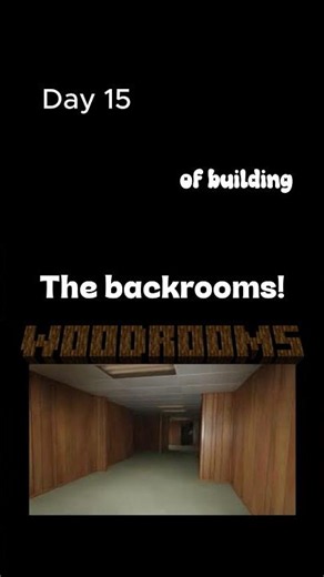 I Build every backrooms Levels in Minecraft! Day 15