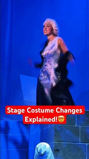 The Hidden Mechanism Behind Split-Second Costume Changes #stagecraft #illusion