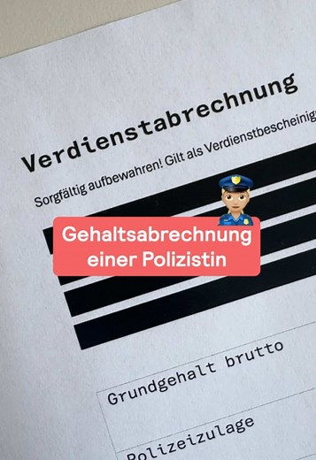 Verdienst als Polizeikommissarin in NRW: Kira berichtet